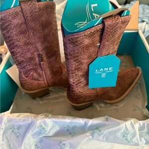 Lane Boots Poisonous Pink Boots